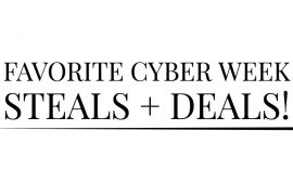2017 cyber week steals and deals